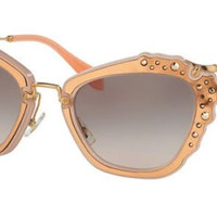 MIU MIU MU04QS TV1-4K0 女士太阳镜  