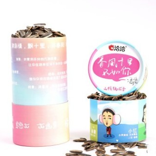 ChaCheer 洽洽 山核桃瓜子 春风十里款 罐装 230g