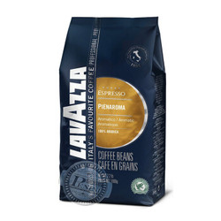 意大利LAVAZZA拉瓦萨 PIENAROMA 蓝牌意式醇香咖啡豆1kg *8件
