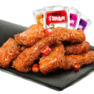 口口香 麻辣素肉排 500g