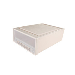振兴 抽屉式收纳箱（47大号） 单层可自由叠加组合整理柜透明储物箱收纳盒塑料 CH1360 *2件