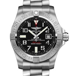 BREITLING 百年灵 Avenger II Seawolf 复仇者二代深潜海狼系列 A1733110-BC31SS 机械潜水表