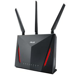 ASUS 华硕 RT-AC86U 双频千兆无线路由器（MU-MIMO、2900Mbps） +凑单品