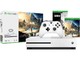 Xbox One S 1 TB + 刺客信条：起源 + 怪物猎人世界 + GTA5 + 彩虹6号 ，现价$299.99(原价$349.99)。