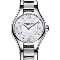 RAYMOND WEIL 蕾蒙威 Noemia系列 5127-ST-00985 女款镶钻时装腕表