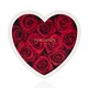 情人节礼物：Roseonly 全世爱 经典盛开版 心形玫瑰花盒