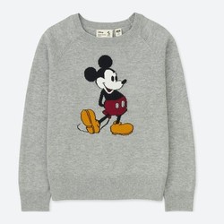  UNIQLO 优衣库 MICKEY STANDS 儿童圆领针织衫 