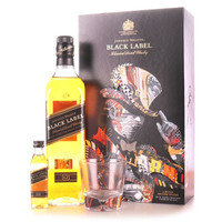 春节佳礼、必囤年货：JOHNNIE WALKER 尊尼获加 黑方 调配型苏格兰威士忌 700ml *2件