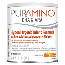MeadJohnson Nutrition 美赞臣 PurAmino 低过敏性婴儿配方奶粉 400g
