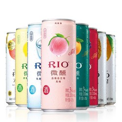 RIO 锐澳 微醺预调鸡尾酒套餐 330ml*8罐   *2件