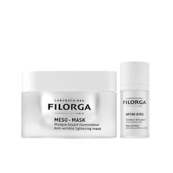 FILORGA 菲洛嘉 十全大补极致精华面膜 50ml + 360度雕塑靓丽眼霜 15ml 