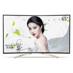 KONKA 康佳 QLED65X80U 65英寸 4K曲面 液晶电视 