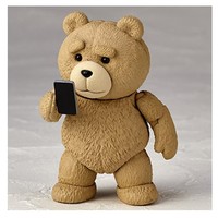 KAIYODO 海洋堂 泰迪熊 9CM ABS&PVC材质 涂装完成版 模型手办（中古品）