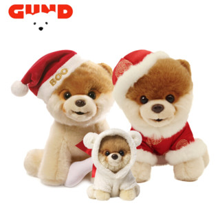 GUND BOO 2018限量 三只装新年大礼盒