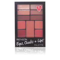 REVLON 露华浓 不脱色眼影腮红唇膏唇彩四合一彩妆盘