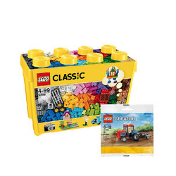 日亚拼搭积木销量第一：LEGO乐高CLASSIC 基础系列创意拼砌桶儿童积木玩具10698 特价4082日元，约239元