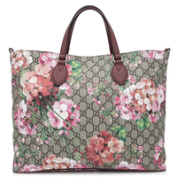 GUCCI 古驰 Soft GG Blooms 女士印花托特包