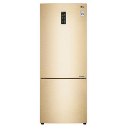 限地区有货 LG 445升大容量 线性变频两门冰箱 风冷无霜 抗菌过滤器 亚金色 BCD-445WJ(GR-M45PKVM)