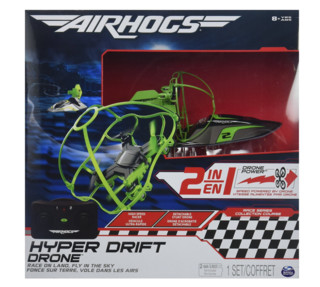 Air Hogs HYPER 20093871  漂移车无人机超级2合1 玩具