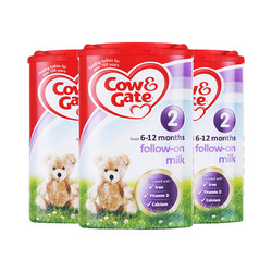 Cow&Gate 牛栏 婴儿配方奶粉 2段 900g