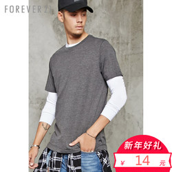 Forever21 男士基础款T恤
