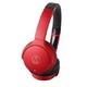 京东PLUS会员：audio-technica 铁三角 ATH-AR3BT 头戴式无线蓝牙耳机 红色