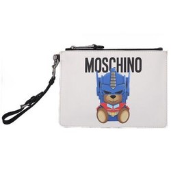 MOSCHINO 莫斯奇诺  7A8431 8210 1001 女士手拿包 *2件