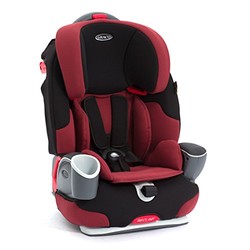 美国 Graco 葛莱 鹦鹉螺安全座椅8J58DMSN酱红色 （9个月-12岁）