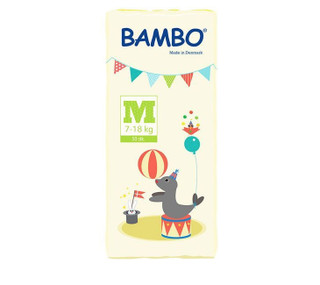 BAMBO 班博 游乐园系列纸尿裤 M50片