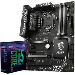 微星（MSI）Z370 KRAIT GAMING主板+英特尔（Intel） i5 8600K 酷睿六核 盒装CPU处理器 优惠套装