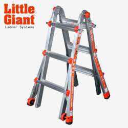 雷都捷特(LittleGiant)家用梯子 人字梯折叠梯多功能铝合金移动工程梯楼梯 M13(18301)+凑单品