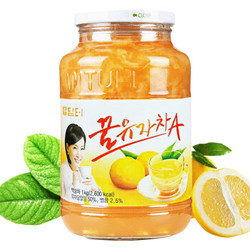 韩国进口 丹特（damtuh）蜂蜜柚子茶1kg