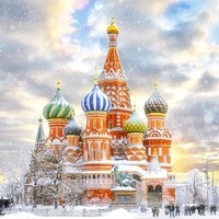 全国多地-俄罗斯莫斯科+圣彼得堡9天7晚跟团游（东航往返+全程四星酒店）
