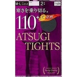 ATSUGI 厚木 110D 保暖光发热袜  *4双