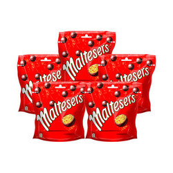 Maltesers 麦丽素 麦芽脆心牛奶夹心糖果巧克力豆 175g*5袋