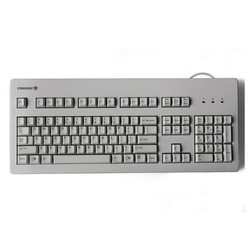 樱桃（Cherry）G80-3000 游戏办公机械键盘  青轴 白色