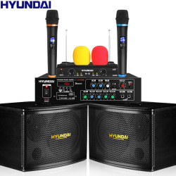 现代(HYUNDAI)卡拉OK套装k歌音响 京东闪购