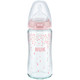 NUK 宽口径耐高温 玻璃奶瓶 硅胶1号吸嘴 240ml *2件 +凑单品