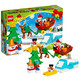 LEGO 乐高 Duplo 得宝系列 10837 圣诞老人的寒假 送拼砌包 *2件