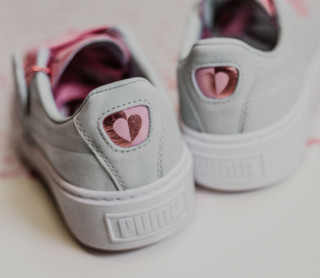 PUMA 彪马 BASKET PLATFORM VALENTINE 女款休闲运动鞋