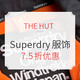  海淘活动：THE HUT 精选Superdry 极度干燥 服饰鞋款　