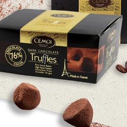 赛梦（CEMOI）法国进口 黑松露形巧克力 100g