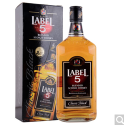LABEL 5 雷堡5号 经典苏格兰威士忌 700ml *3件