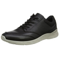 ecco 爱步 Irving Derbys 男士休闲鞋 Schwarz Black EU39