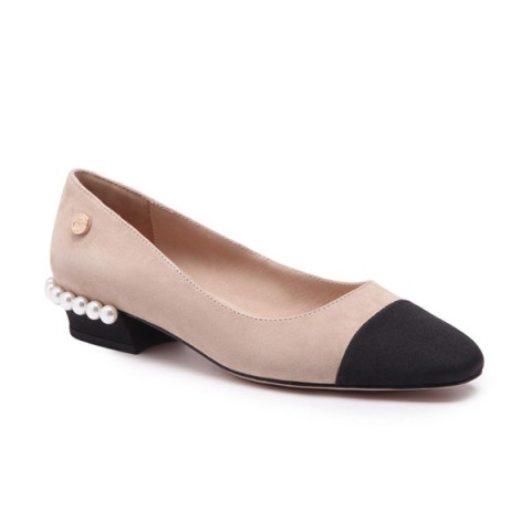 DK Sheepskin UGG Daisie 珍珠低跟鞋