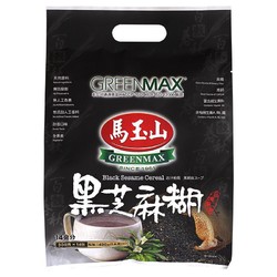 马玉山黑芝麻糊30g×14pcs/袋 台湾进口 香浓口味 进口冲饮 *5件