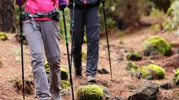 轻松上下山 膝盖不酸疼 户外登山杖推荐