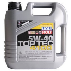 LIQUI MOLY 力魔 顶技4100合成机油 5W-40 SN/CF级 4L