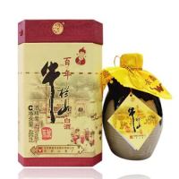 京东PLUS会员:牛栏山 百年陈酿(三牛)42度 浓香型白酒 400ml