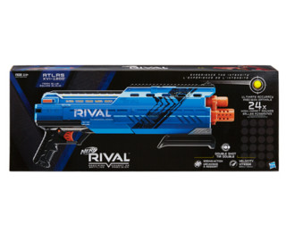 NERF 热火 软弹枪 RIVAL竞争者系列 B3857 阿特拉斯1200发射器 蓝黑 B3857